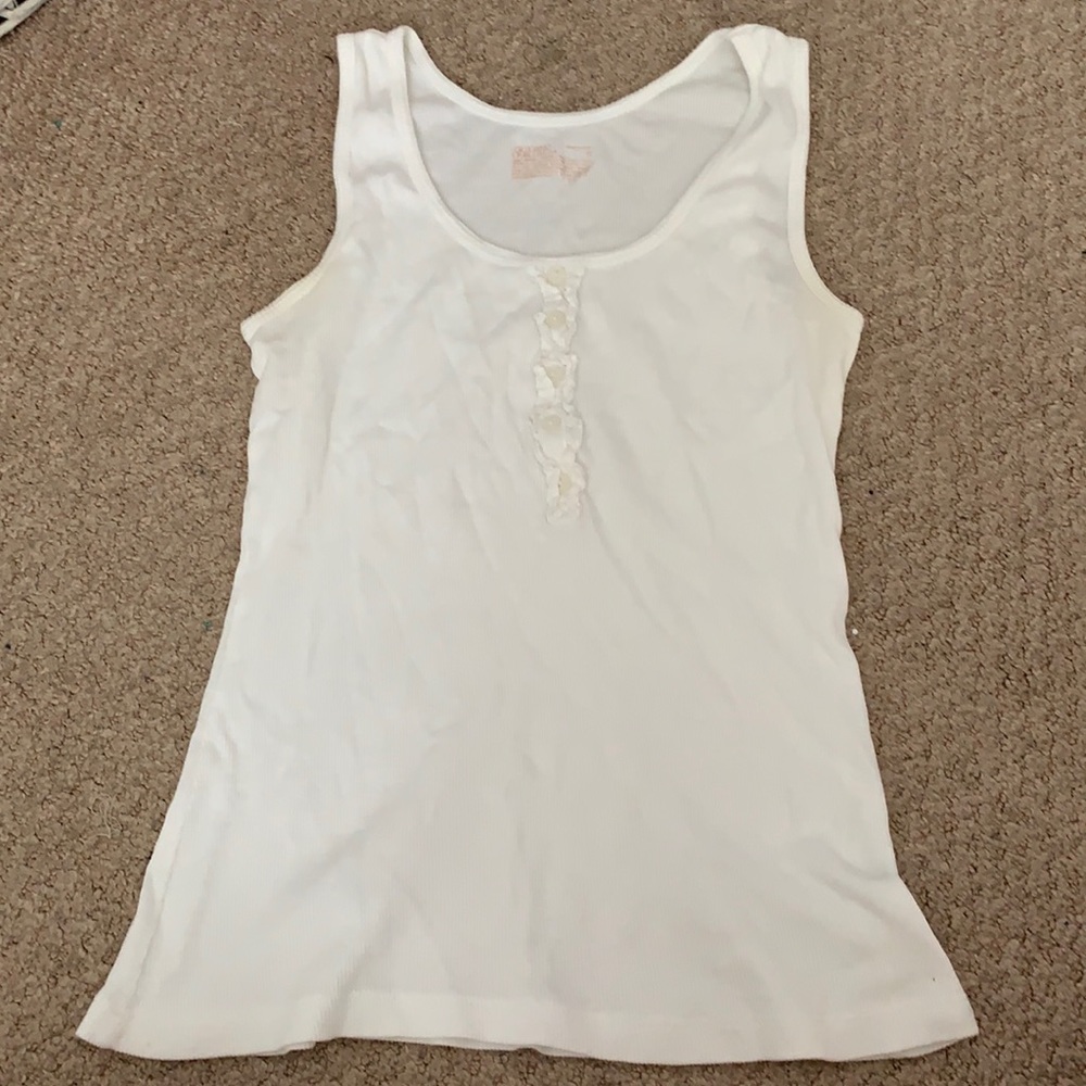 Women’s White Tank Top